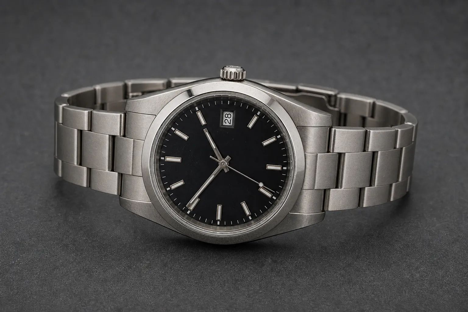 The same mechanical watch after 34 years of careful use and maintenance
